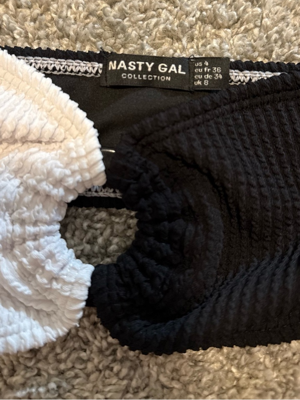 Nasty Gal 2 Piece Bikini Set Size 4 - Picture 8 of 9